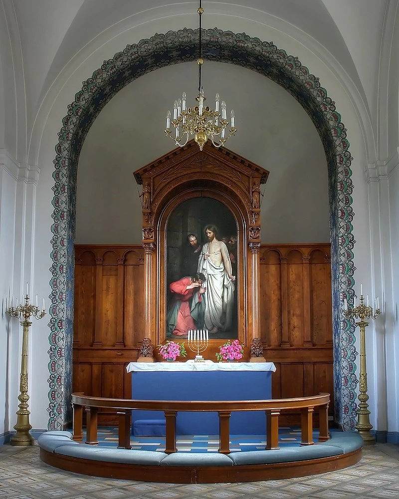 Pala d'altare con Tommaso dubbioso